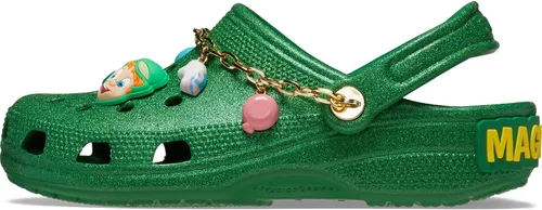 Miniatura 7 de Crocs Zuecos clásicos unisex para adultos con dijes de la suerte Verde Kelly