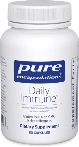 Miniatura 8 de Pure Encapsulations Daily Immune Fórmula integral de apoyo inmunológico con vitaminas, minerales y apoyo herbal 120 cápsulas*