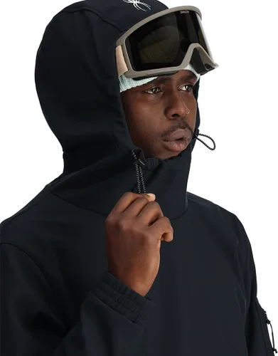Miniatura 3 de Spyder Chaqueta de esquí con capucha Softshell para hombre