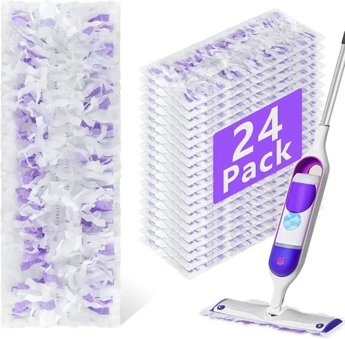 Miniatura 11 de 20 paquetes de almohadillas de recambio para Swiffer Power Mop, almohadillas de recambio para barrer múltiples superficies y madera, almohadillas