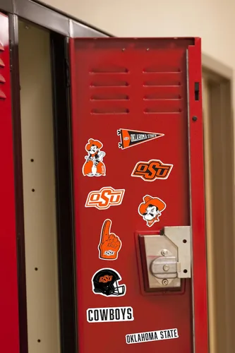 Miniatura 4 de Oklahoma State University - Paquete variado de 50 calcomanías de vinilo grandes de lujo, para laptop, botella de agua, álbumes de recortes, tableta