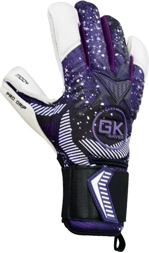 Miniatura 5 de GK Saver Guantes de portero de fútbol Modesty Guantes de portero profesionales, talla 6 a 11, guantes salvadores extraíbles