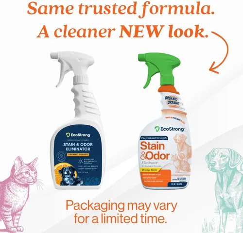 Miniatura 2 de Eliminador de olores de naranja Desodorizante de olores para mascotas para olores fuertes Limpiador de manchas enzimáticas para gatos, perros