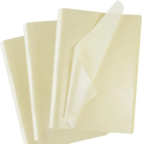 60 hojas de papel de seda crema a granel, papel de seda de 14 x 20 pulgadas para bolsas de regalo, embalaje de manualidades, envoltura de regalo