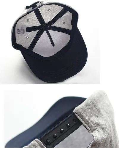 Miniatura 4 de Gorra de béisbol para bebé, con visera de sol bordada número 1 (0.0ft-4T)