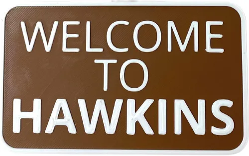 Miniatura 7 de Adorno navideño de Welcome to Hawkins, perfecto para fanáticos de Stranger Things, adorno decorativo de vacaciones, fabricado en los Estados Unidos