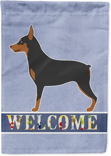 Miniatura 90 de Caroline's Treasures BB8334GF AIDI Bandera de jardín para perro de montaña del Atlas, bandera de buzón azul, bandera decorativa para patio exterior