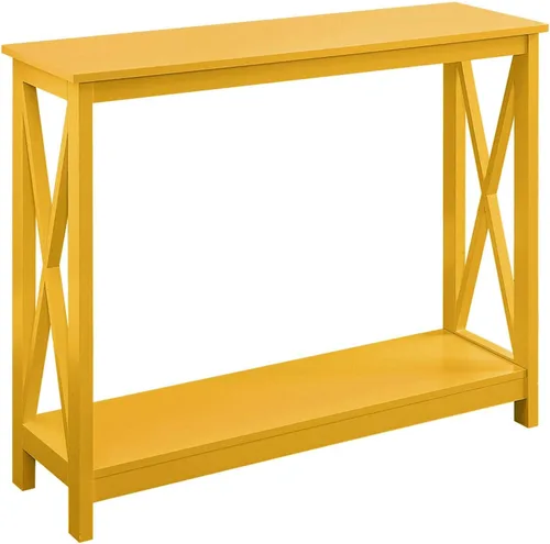 Miniatura 11 de Convenience Concepts mesa consola Oxford, rectángulo Negro