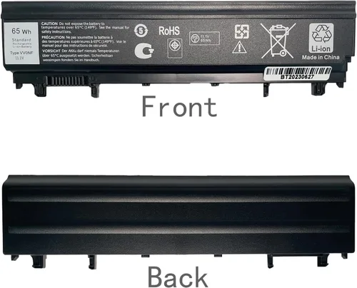 Miniatura 5 de Hubei VV0NF 0M7T5F 0K8HC 1N9C0 7W6K0 F49WX NVWGM CXF66 WGCW6 N5YH9 Reemplazo de batería para portátil Dell Latitude E5540 E5440 0M7T5F F49WX NVWGM