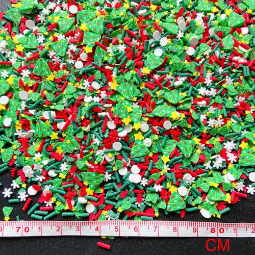 Miniatura 4 de EHOPE Chispitas falsas Chispitas falsas de Navidad Chispitas falsas de caramelo Chispitas de arcilla Chispitas de polímero Rebanadas de arcilla
