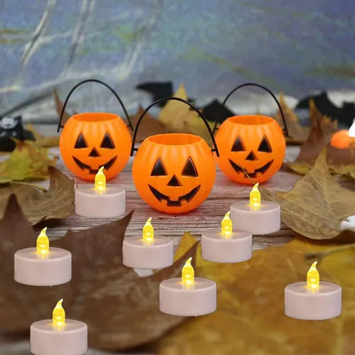 Miniatura 2 de Velas LED de té, paquete de 24 velas sin llama, realistas y brillantes, parpadeantes de larga duración, 200 horas para celebración de vacaciones