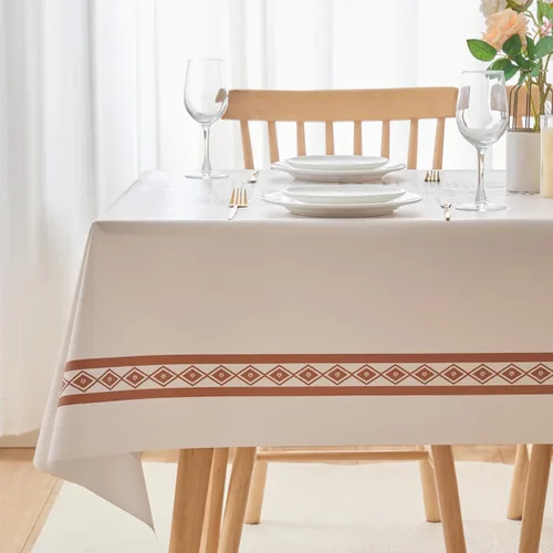 Miniatura 25 de NLMUVW - Mantel de plástico transparente 100% resistente al agua, a prueba de aceite y derrames, mantel de PVC, fácil de limpiar, para cocina
