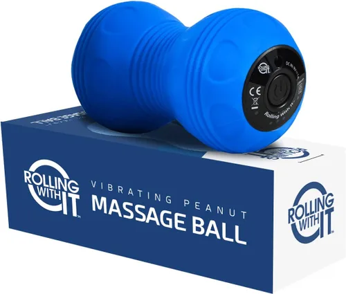Miniatura 10 de Rolling With It Bola de masaje vibratoria de maní – Terapia de punto de activación de tejido profundo, liberación miofascial – de mano, inalámbrica