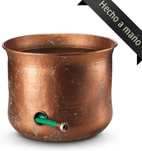 Miniatura 5 de Soporte para manguera de jardín Contenedor de manguera de agua para uso exterior o interior Organizador de almacenamiento expandible