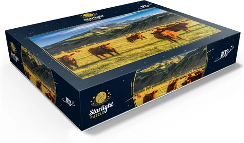 Miniatura 3 de MyPuzzle Fall On A Colorado Cattle Ranch Near Ridgway - Rompecabezas prémium de 100 piezas para adultos