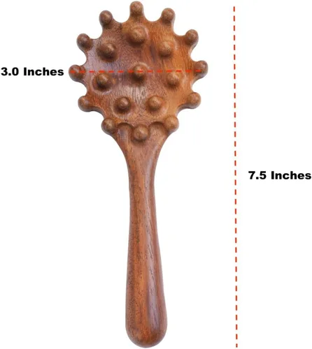 Miniatura 6 de Masajeador de cuero cabelludo hecho a mano - Depurador de cuero cabelludo para el crecimiento del cabello y alivio del estrés, fabricado con madera