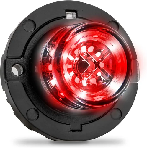 Miniatura 21 de Lamphus SnakeEye III Ámbar 12W LED Luz Estroboscópica Oculta [Montaje Cónico de Faro / Luz Trasera] [Clasificación SAE] Luz de Emergencia