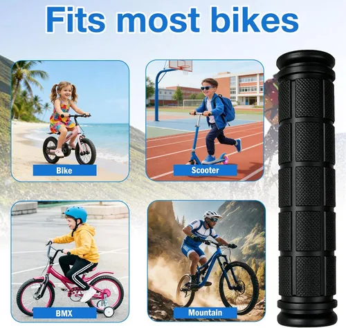 Miniatura 6 de 4 pares de manillar de bicicleta Agarraderas de seta para BMX/MTB/Road Mountain Bikes