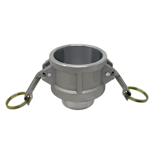 Miniatura 16 de Gloxco Aluminio tipo B leva y ranura de montaje, 1" Camlock hembra x 1" macho NPT (CAM-10-B-AL)