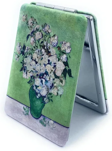 Miniatura 21 de Espejo de Mano Compacto a Granel Espejos Compactos para Bolsos Conjunto Plegable para Lápices de Labios Tamaño de Bolsillo Espejo de Mano Plegable