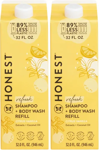 Miniatura 18 de Shampoo & jabón corporal Honest, Lavanda Dreamy súper calmante, 10 Onzas, 816645023966, Libre de fragancia, 1, 1