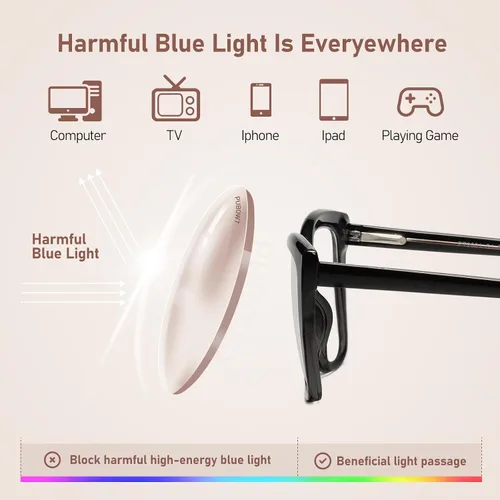 Miniatura 7 de Gafas de lectura bifocales para mujer, ojo de gato, de gran tamaño, bloqueo de luz azul, para lectores de computadora, gafas de diseñador Bifocales