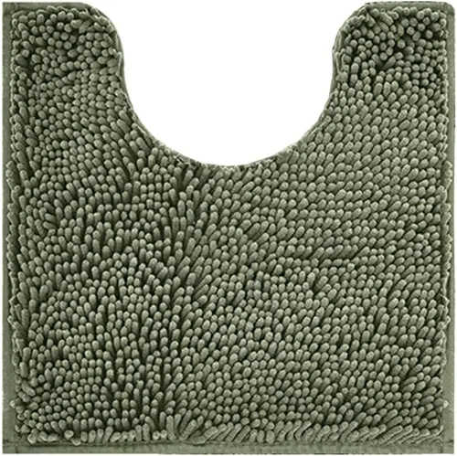 Miniatura 31 de Reyox Tapete de baño de felpilla, tapetes para inodoro en forma de U, tapete de baño de felpa suave, absorbente y peludo, tapete de contorno