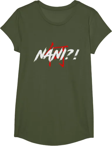 Miniatura 77 de Nani Meme Anime Japanese Camiseta, Negro, S