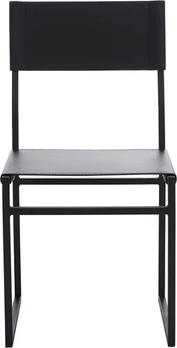 Miniatura 6 de SAFAVIEH Home Collection Layne Silla de comedor negra para sala de estar (totalmente montada)