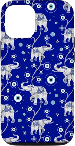 Miniatura 28 de Funda con dije de elefante de mala suerte para iPhone 17