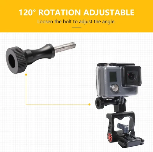 Miniatura 3 de Soporte de montaje de cámara de acción GoPro para Ford Bronco 2021 2022 2023 2024 2025 Accesorios exteriores de 2/4 puertas, capó, mira de sendero