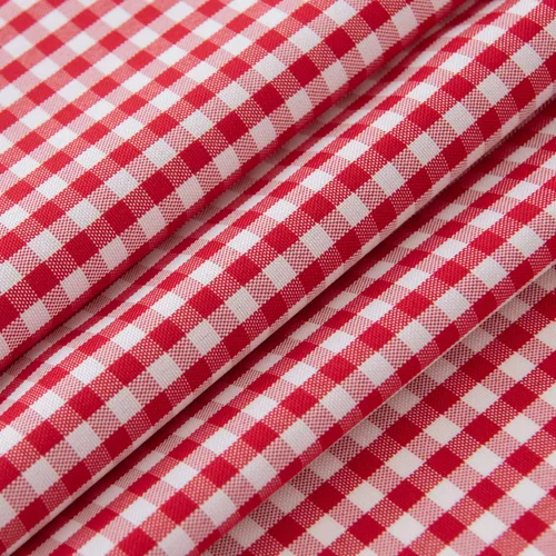 Miniatura 8 de maxmill - Mantel rectangular a cuadros, resistente al agua, antiarrugas, a prueba de derrames, pesado, suave, mantel a cuadros de gingham para Rojo
