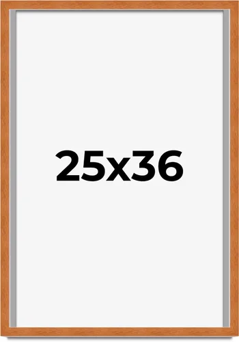 Miniatura 228 de Marco de 3 x 3 pulgadas, marco de madera maciza de nuez miel tradicional marrón Ancho de moldeo de 0.875 pulgadas Profundidad de conejo de 0.875