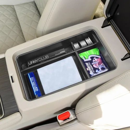 Miniatura 3 de EDBETOS Altima Organizador de consola central compatible con Nissan Altima 2019-2023 2024 2025 Accesorios S/SV/SR/SL/Platinum, caja de plástico ABS