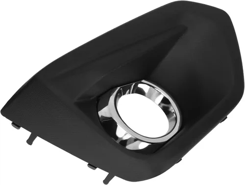 Miniatura 7 de Focket Bisel de la luz antiniebla, cubierta de luz antiniebla para parachoques delantero del conductor/pasajero, lado izquierdo/derecho, cromado