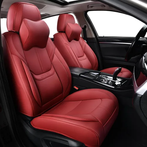 Miniatura 11 de Fundas de Asiento de Automóvil Accesorios Asiento Delantero Protector de Cojín de Cuero Transpirable Impermeable Funda de Asiento para Automóviles
