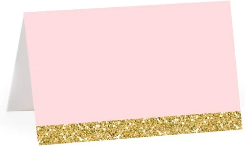 Miniatura 42 de andaz Prensa Blush Pink boda Collection purpurina, color dorado, Table Numbers 1 To 20, 1
