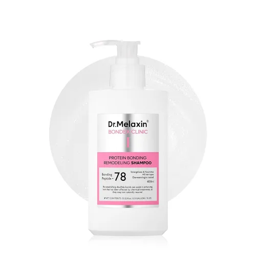 Dr.Melaxin Bondex Champú remodelador de proteínas con aceite de argán | Fortalecimiento de queratina y péptidos Bonder | Reparación del cabello |