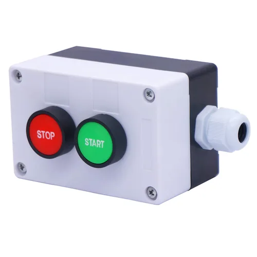 Miniatura 5 de Taiss Interruptor de botón momentáneo para estación de arranque/parada, señal roja y verde, NO NC, interruptores pulsadores de estación AC 660V 10A