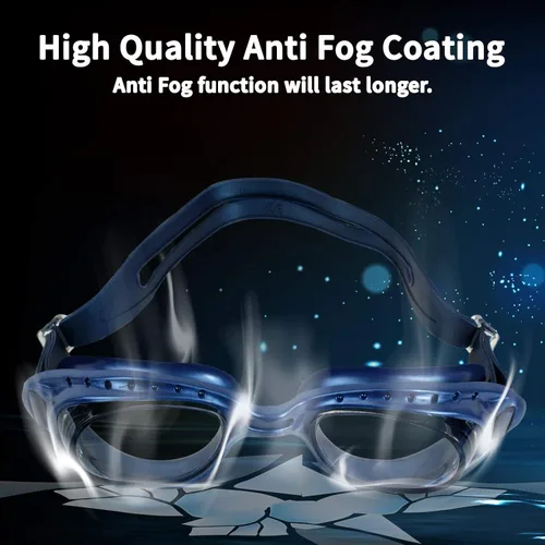 Miniatura 5 de Water Gear Gafas de natación antivaho Elite Transparente/Azul