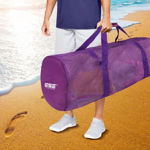 Miniatura 5 de Bolsa deportiva de malla grande de alta resistencia, bolsa seca, equipo de buceo, bolsa de buceo con cremallera. Ideal para entrenamiento de Varios