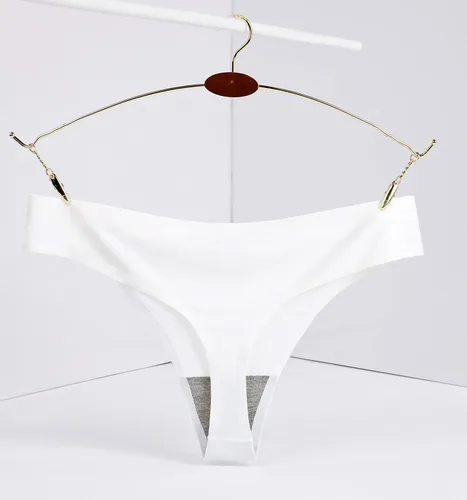 Miniatura 7 de CRISAN Tangas sin costuras para mujer, ropa interior de nailon para mujer, paquete de 6