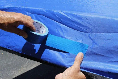 Miniatura 5 de IPG - JobSite DUCTape - Cinta adhesiva de color Azul