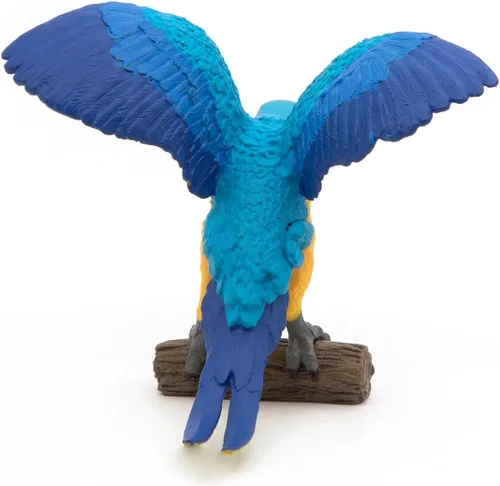 Miniatura 6 de Papo - Figura de loro guacamayo azul - 3 años + 2-Multicolor