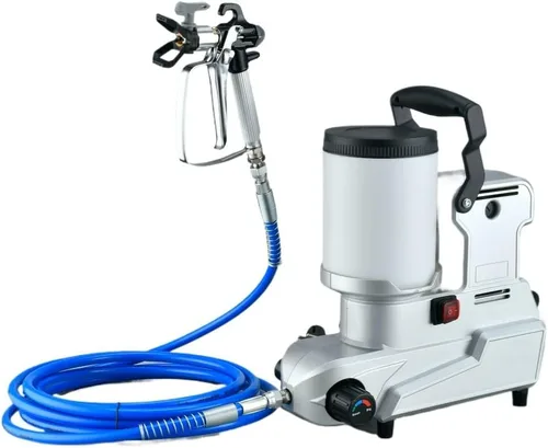 Pulverizador de Pintura sin Aire de Alta Presión de 1600W, Pulverizador de Emulsión de Pintura sin Aire, Pulverizador sin Aire de Pinturas de Látex