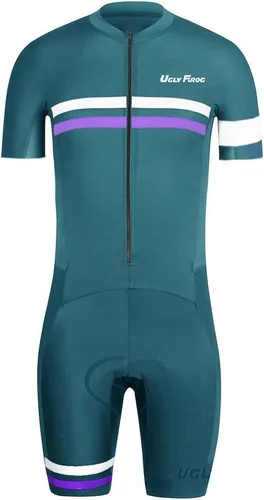 Miniatura 59 de UGLY FROG Traje de triatlón para hombre de manga corta Jersey de piernas cortas Skinsuit Tri Kit Ciclismo Skinsuit Team Bike Ropa