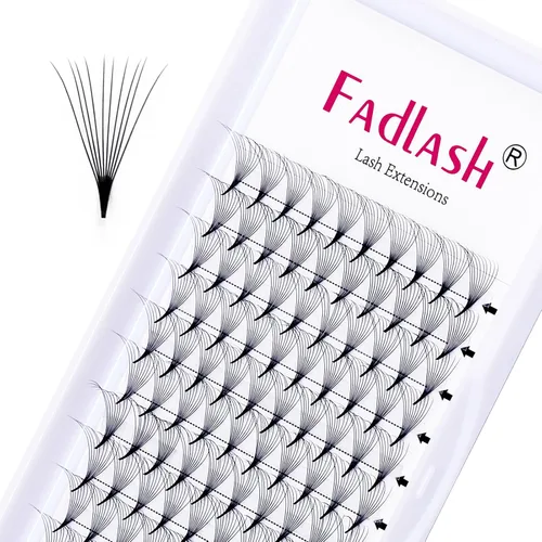 Miniatura 9 de Extensiones de Pestañas Rizo D 0.59-0.79 pulgadas Bandeja Mixta Seda Extensiones de Pestañas Clásicas Suministros Extensiones de Pestañas