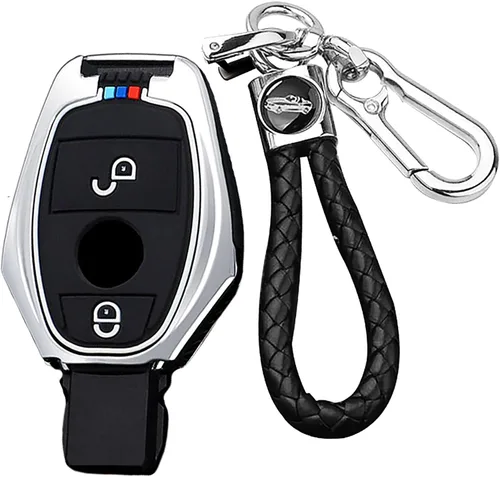 Miniatura 9 de ontto Funda para llavero para Mercedes-Benz Clase B C E S G M V Clase CLA