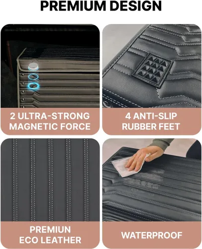 Miniatura 8 de Owleys Organizador de Maletero de Automóvil Para Zapatos - Caja de Almacenamiento Para SUV, Sedán o Camión - Contenedor de Carga Plegable Para