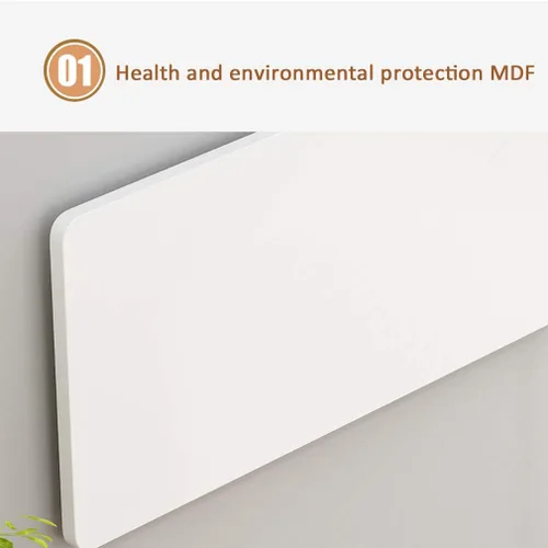 Miniatura 4 de Mesa plegable resistente para montaje en pared, escritorio de computadora multifunción, mesas de bar flotantes, mesa de comedor de cocina, banco